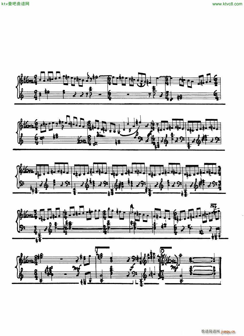 Cage Sonatas and Interludes for prepared piano(钢琴谱)28