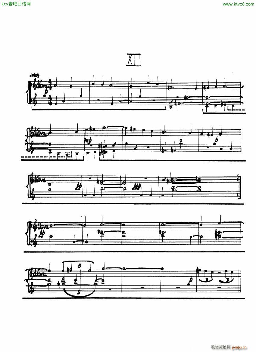 Cage Sonatas and Interludes for prepared piano(钢琴谱)30