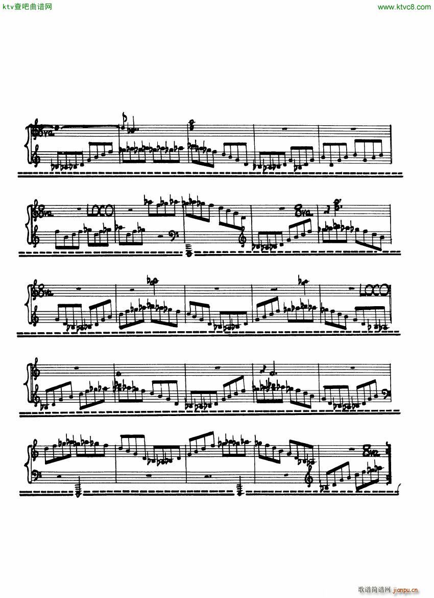 Cage Sonatas and Interludes for prepared piano(钢琴谱)33