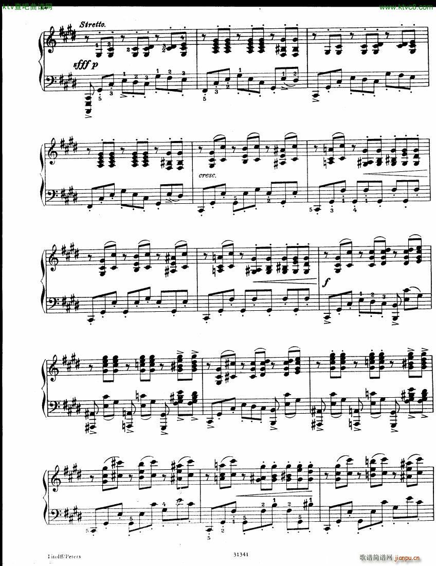 Bortkiewicz Op 42 Ballade and Op 46 Elegie(钢琴谱)12