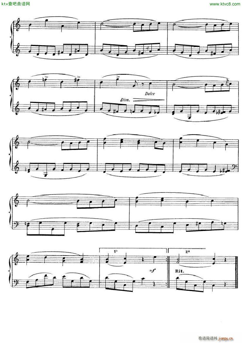 Chaminade Album des Enfants op 123(钢琴谱)6