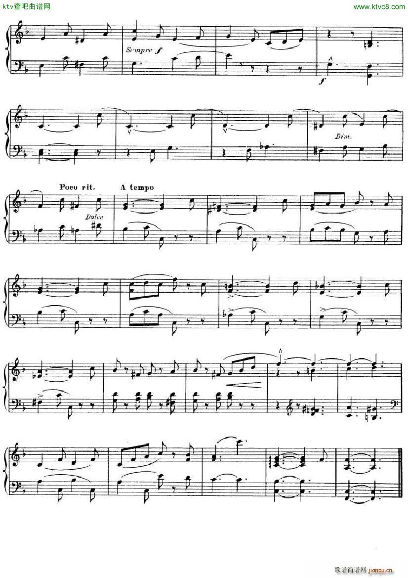 Chaminade Album des Enfants op 123(钢琴谱)8