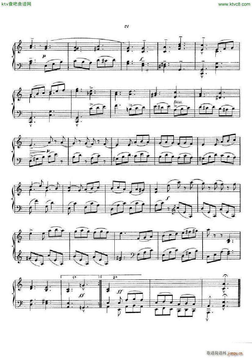 Chaminade Album des Enfants op 123(钢琴谱)20