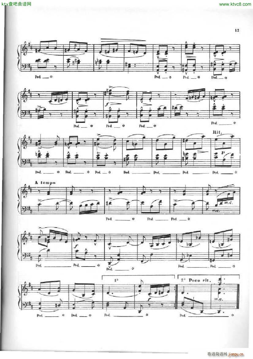 Chaminade Album des enfants 2e série op 126(钢琴谱)12