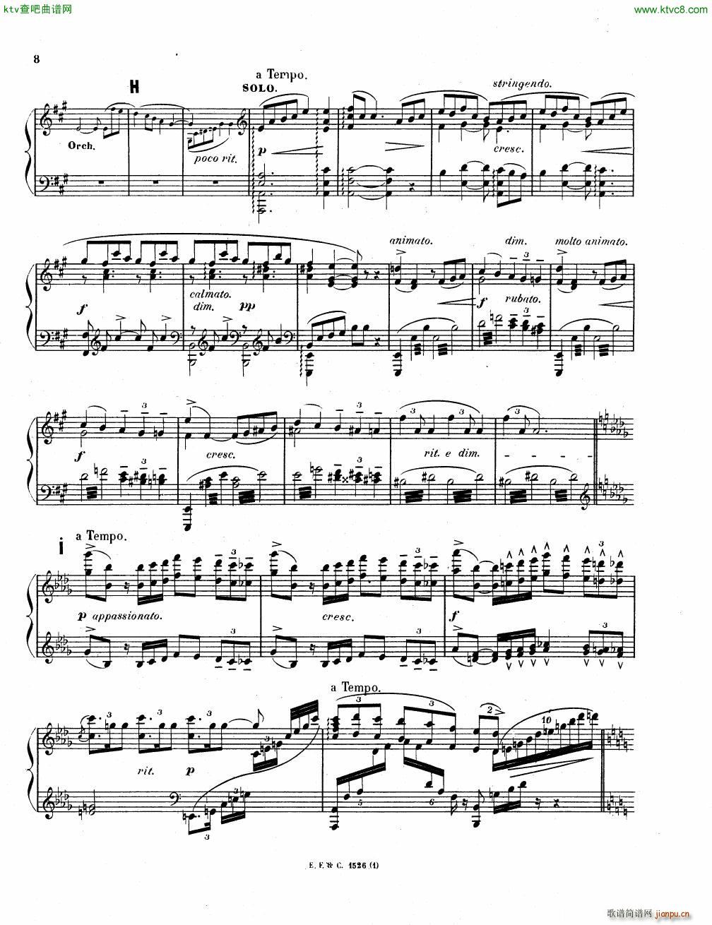 Chaminade Konzerstuck Op 40 reduction(钢琴谱)12