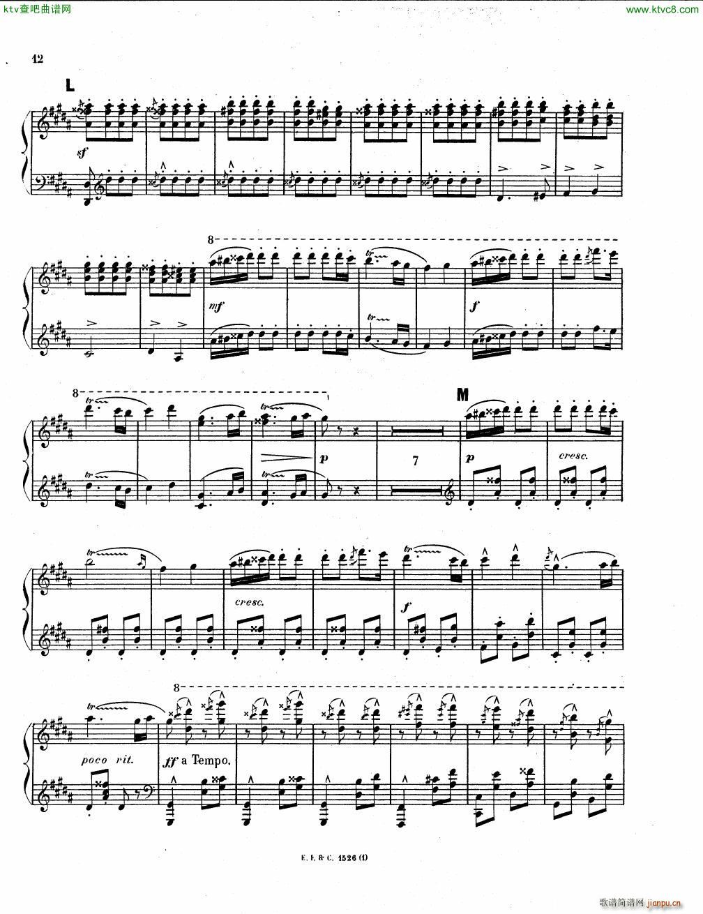 Chaminade Konzerstuck Op 40 reduction(钢琴谱)16