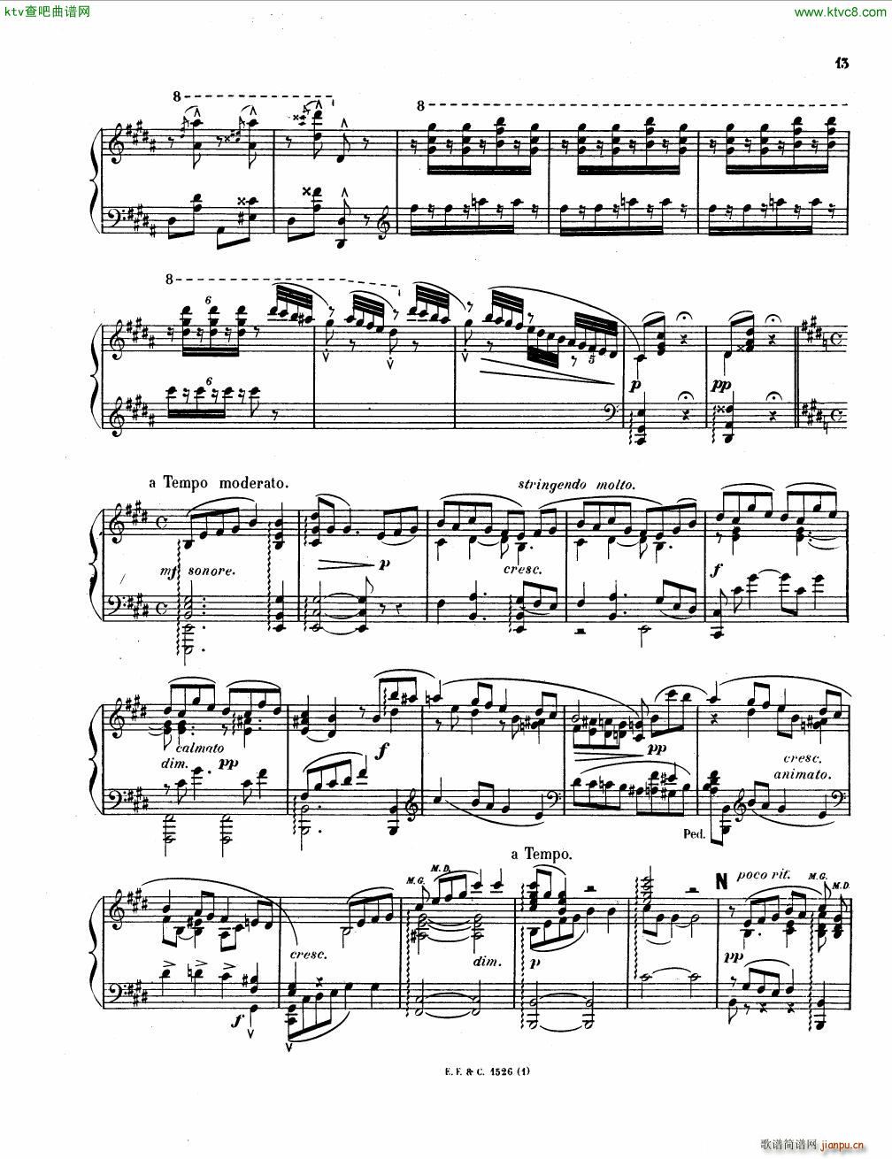 Chaminade Konzerstuck Op 40 reduction(钢琴谱)17