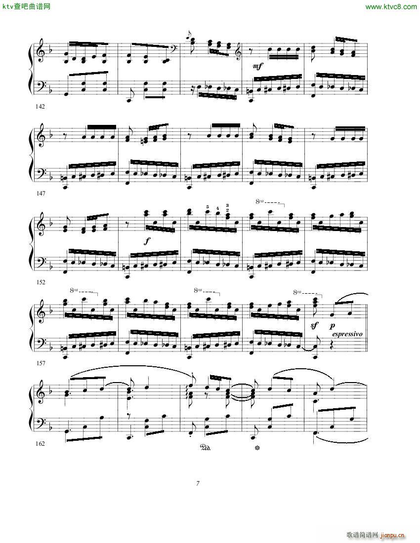 gurt chabrier espana(钢琴谱)7