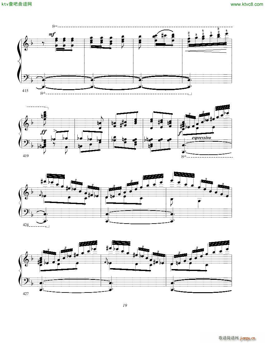 gurt chabrier espana(钢琴谱)19