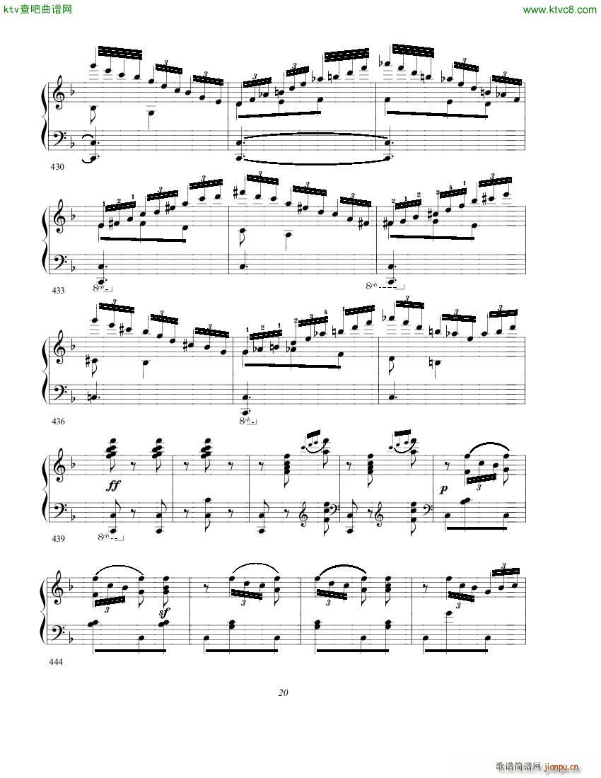 gurt chabrier espana(钢琴谱)20