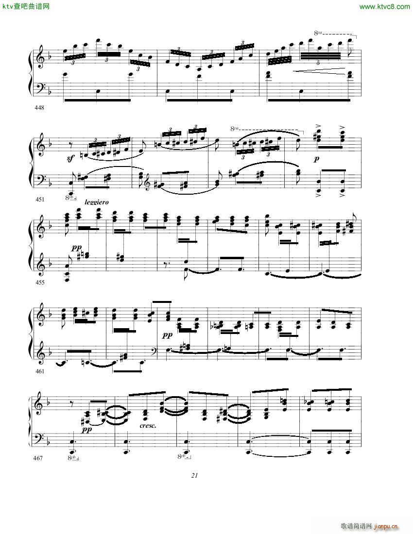 gurt chabrier espana(钢琴谱)21