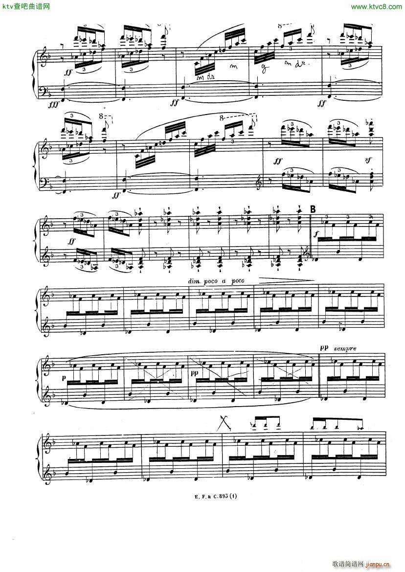 Chabrier Espana for two pianos(钢琴谱)6