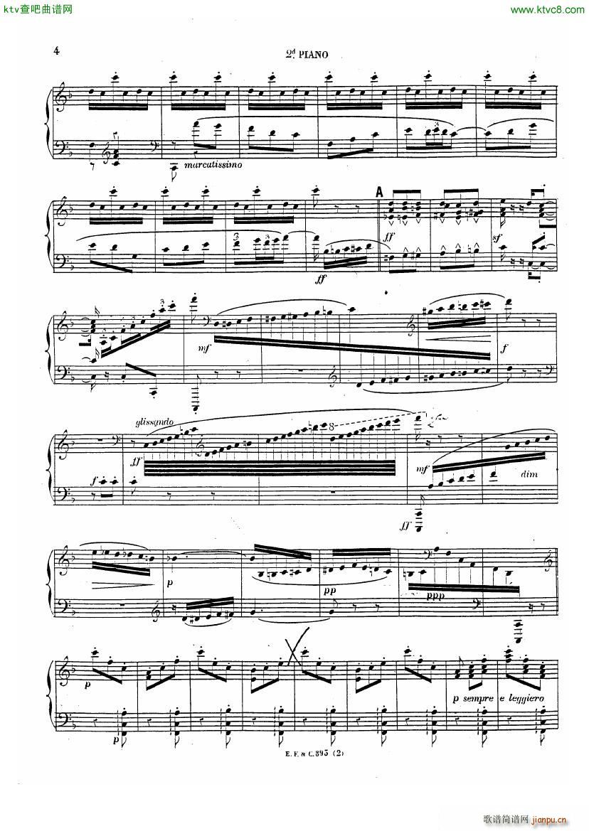 Chabrier Espana for two pianos(钢琴谱)18