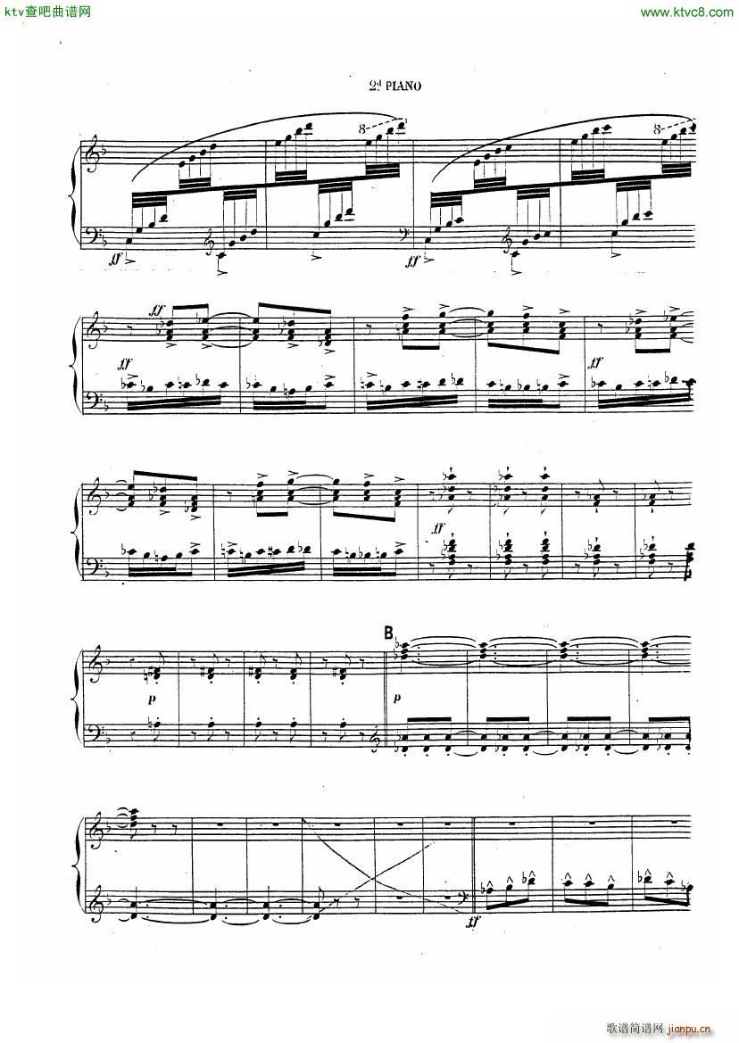 Chabrier Espana for two pianos(钢琴谱)21