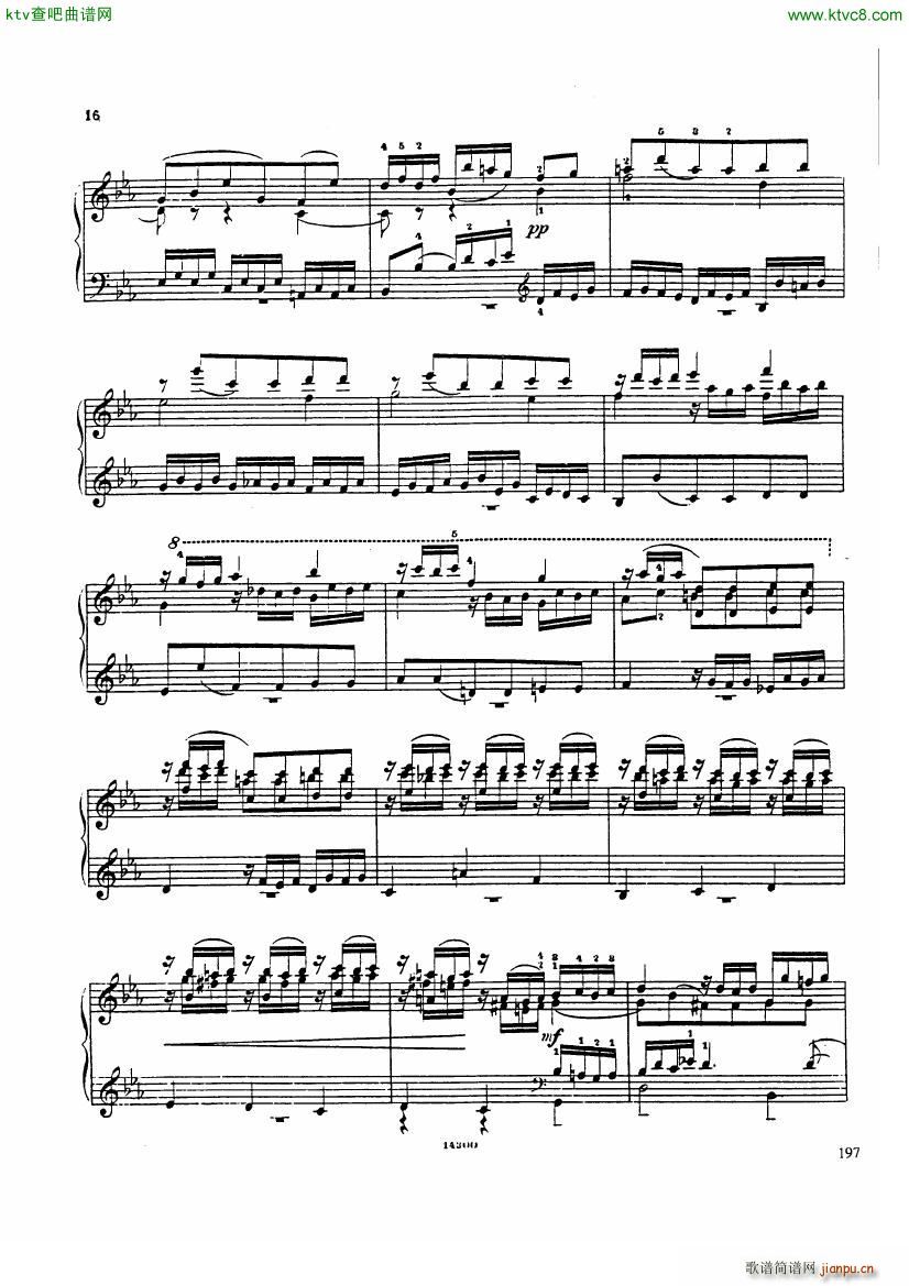 Catoire Bach Passacaglia(钢琴谱)6