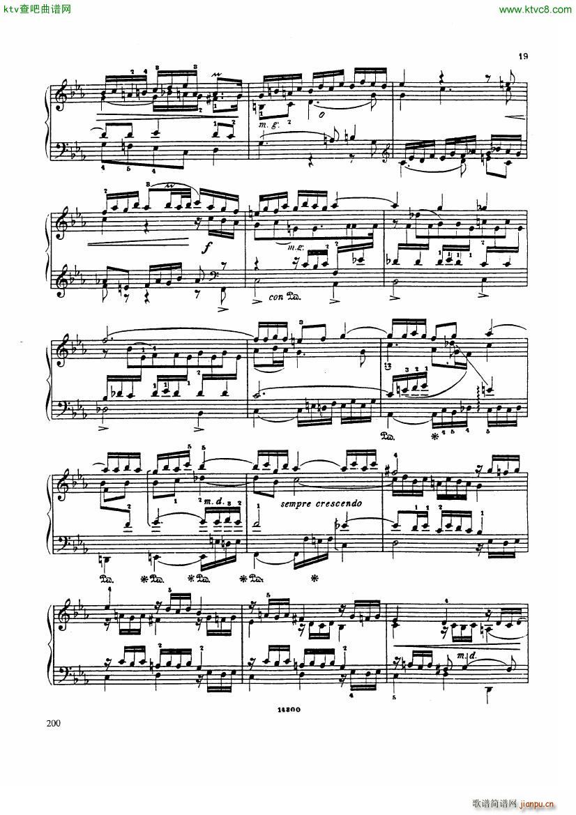 Catoire Bach Passacaglia(钢琴谱)8