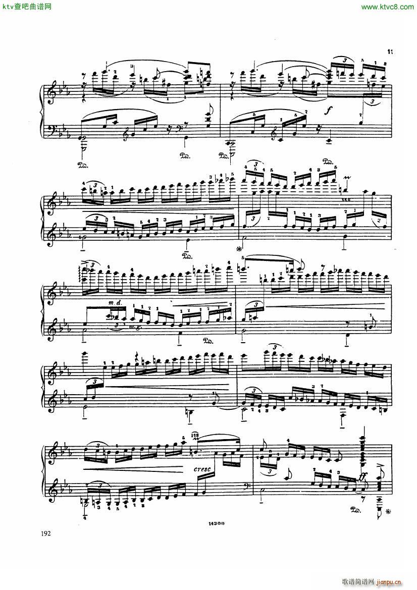 Catoire Bach Passacaglia(钢琴谱)10