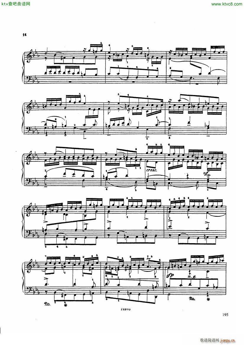 Catoire Bach Passacaglia(钢琴谱)13