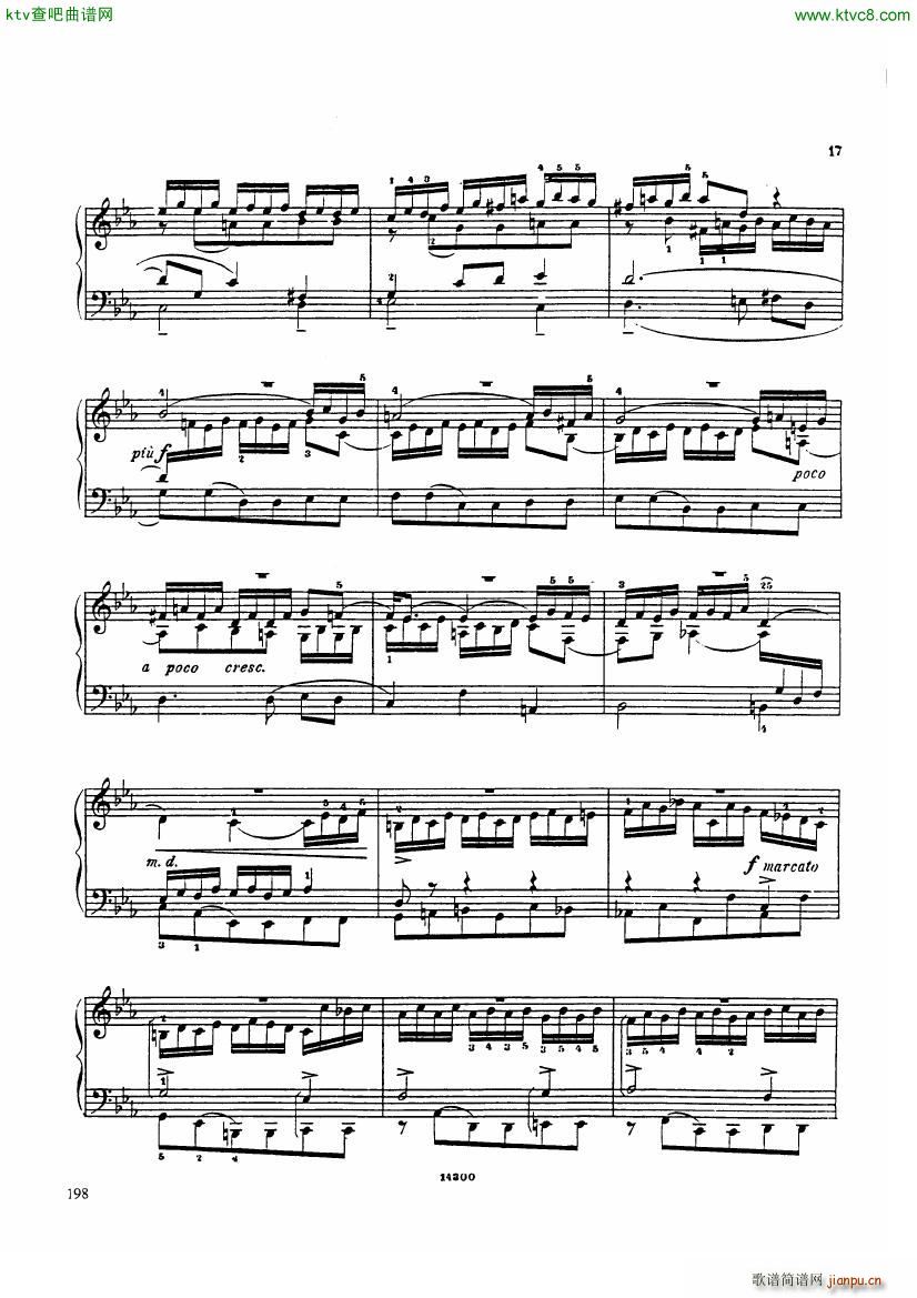 Catoire Bach Passacaglia(钢琴谱)16