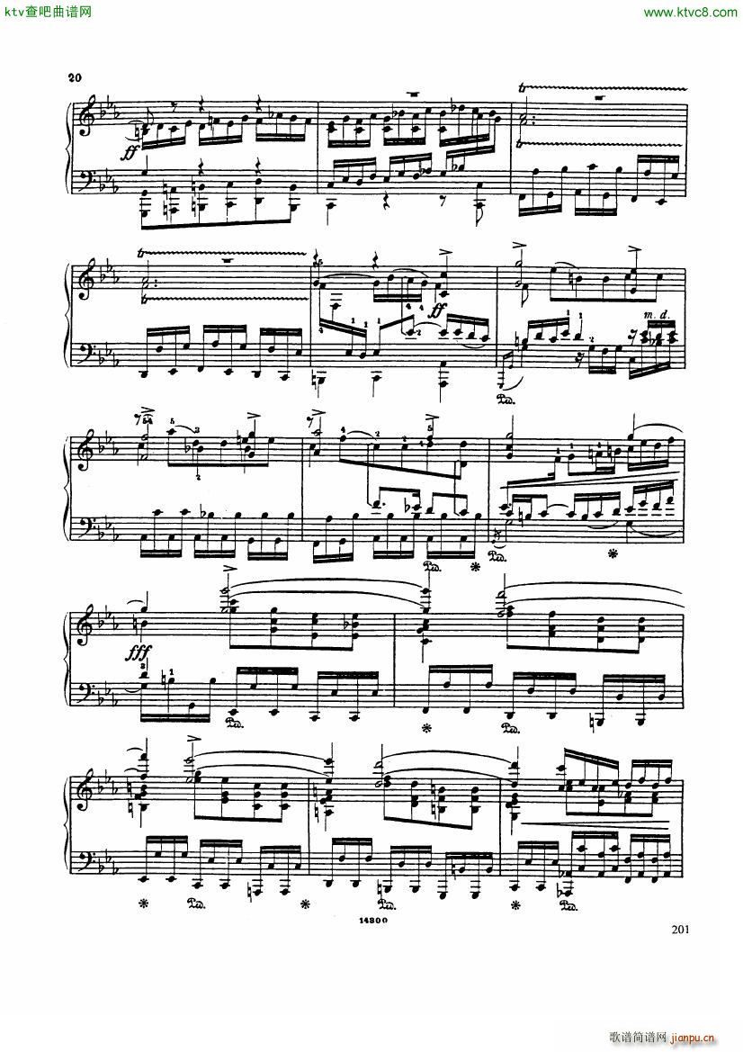 Catoire Bach Passacaglia(钢琴谱)19