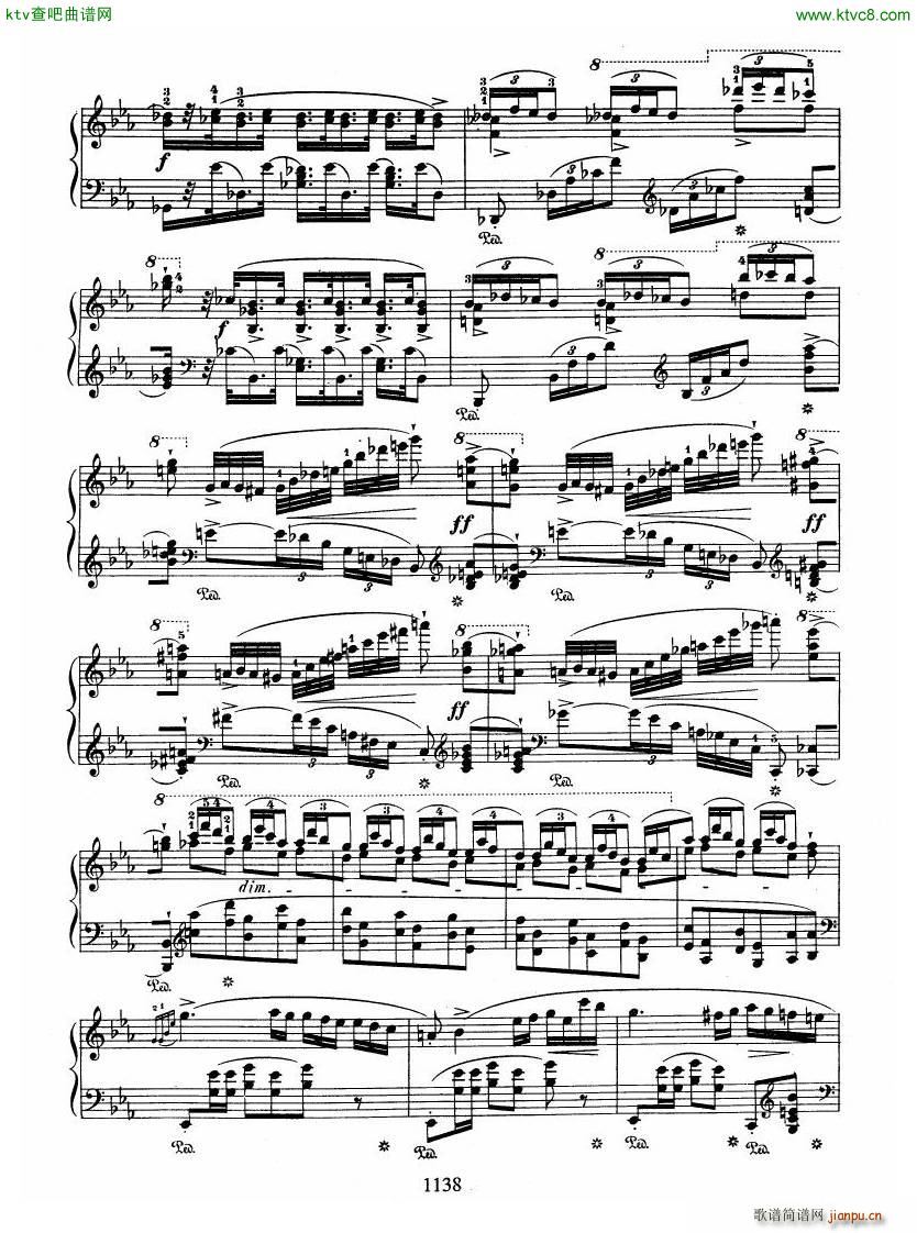 chopin op22 Andante Spianato Grande Polonaise(钢琴谱)13