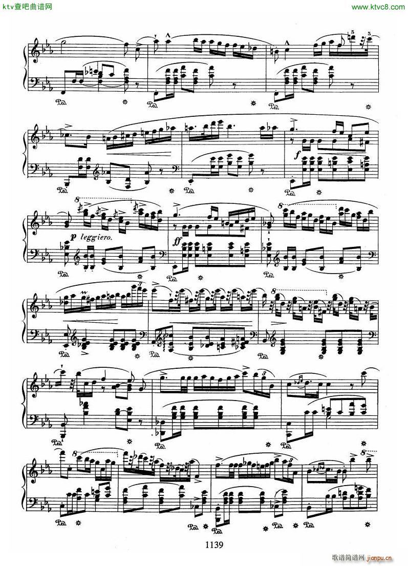 chopin op22 Andante Spianato Grande Polonaise(钢琴谱)14