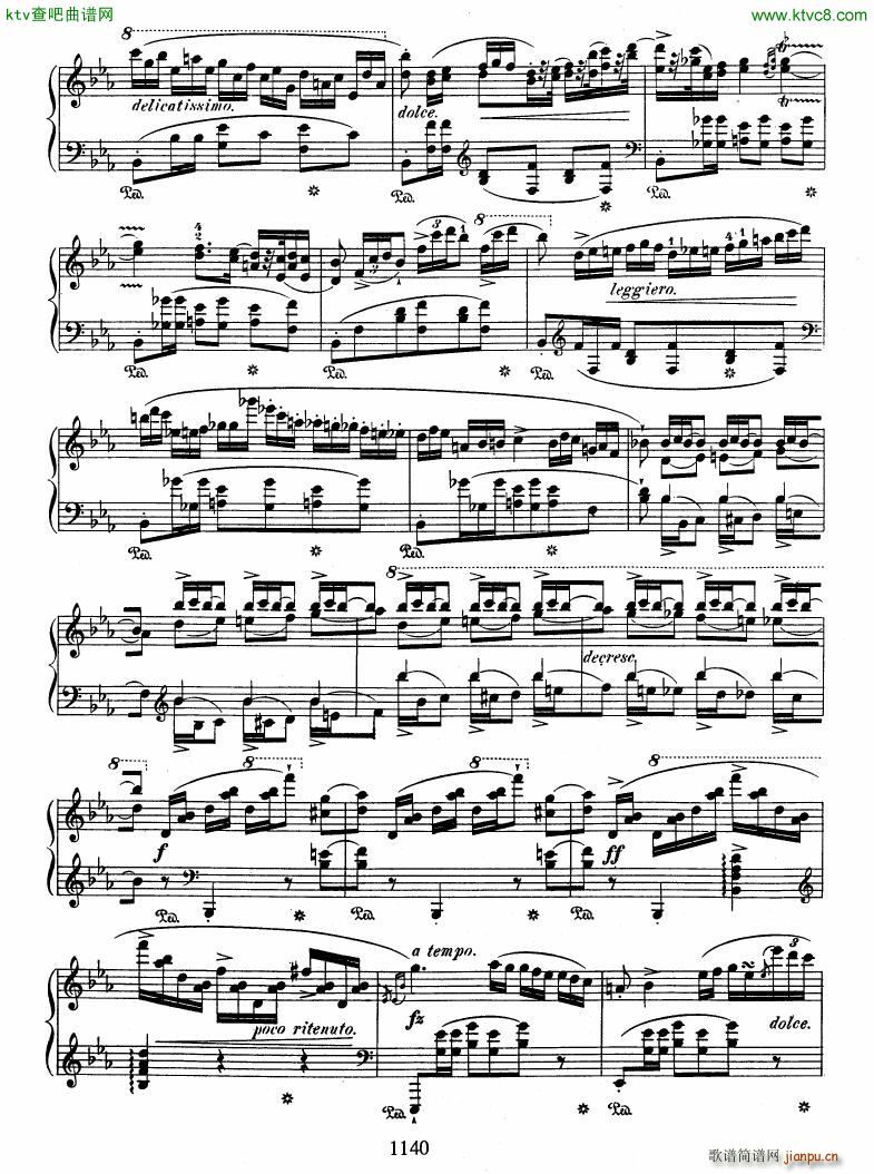 chopin op22 Andante Spianato Grande Polonaise(钢琴谱)15