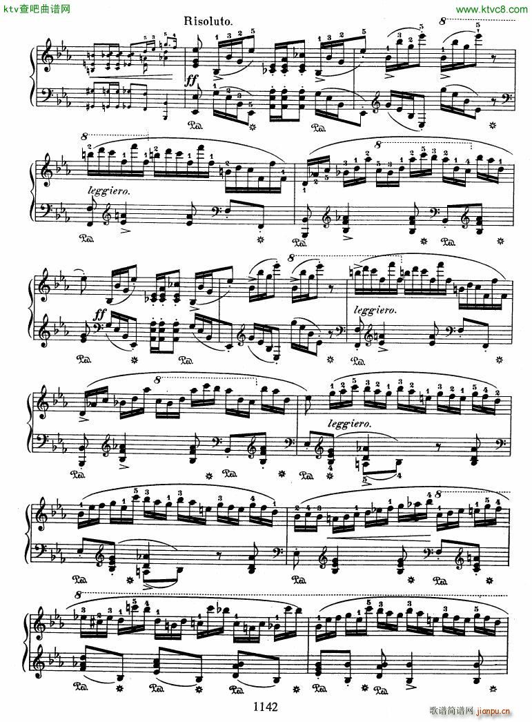 chopin op22 Andante Spianato Grande Polonaise(钢琴谱)17
