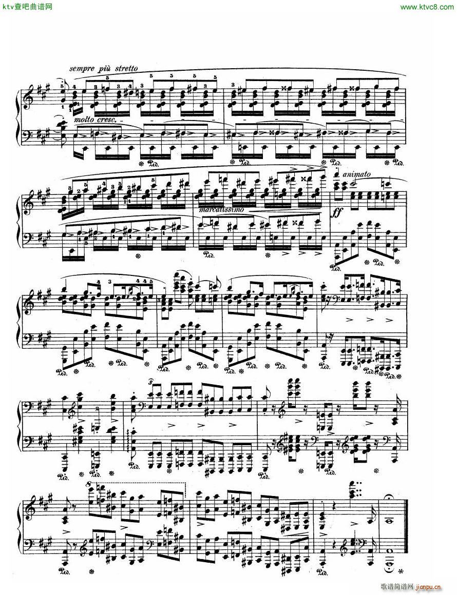 Chopin Allegro de Concerto Op 46(钢琴谱)29