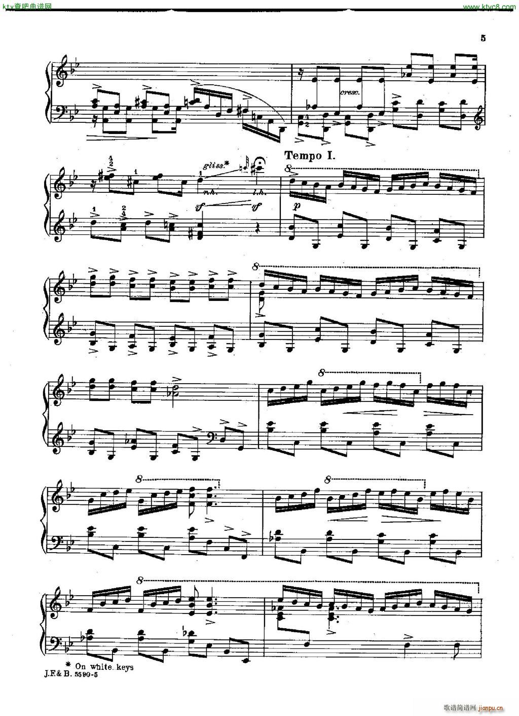 Chasins Rush Hour In Hong Kong(钢琴谱)3