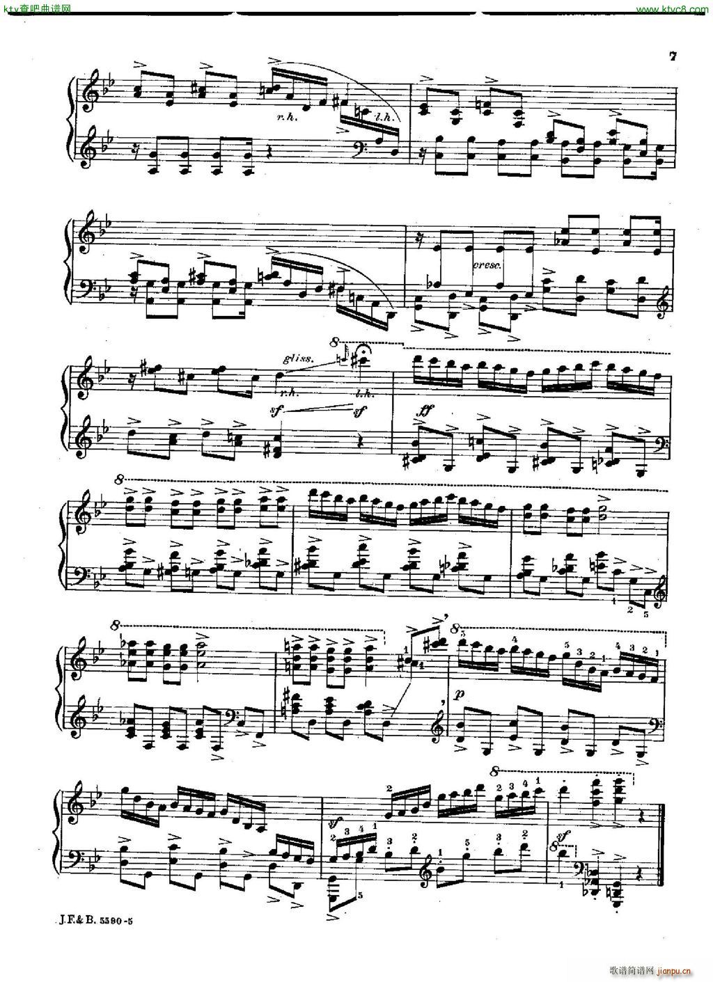 Chasins Rush Hour In Hong Kong(钢琴谱)5