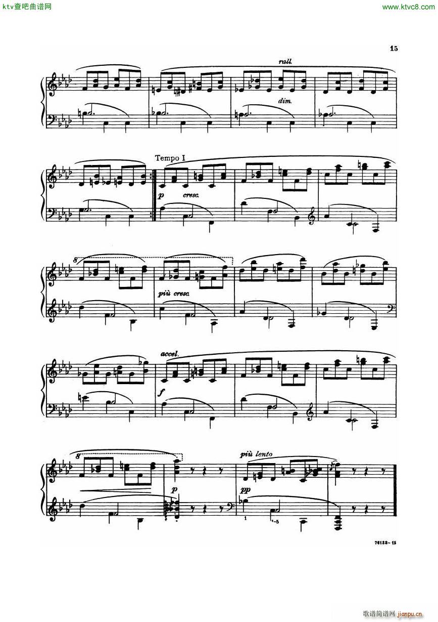 Chasins 12 6 Preludes Book3(钢琴谱)29