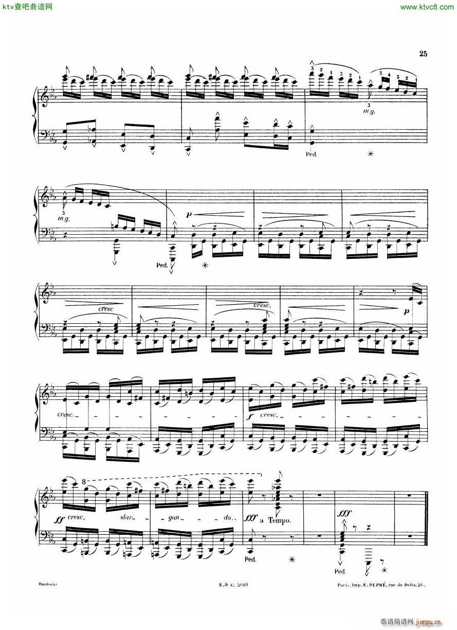 chaminade sonata 3(钢琴谱)7