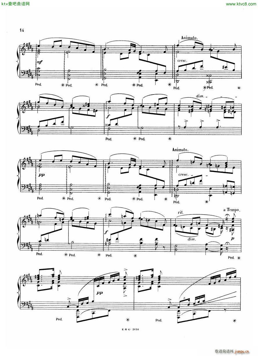 chaminade sonata 2(钢琴谱)3