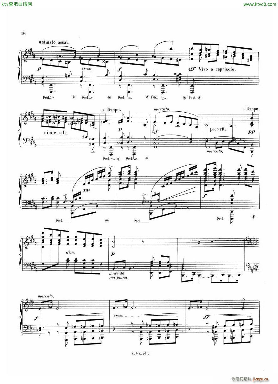 chaminade sonata 2(钢琴谱)5