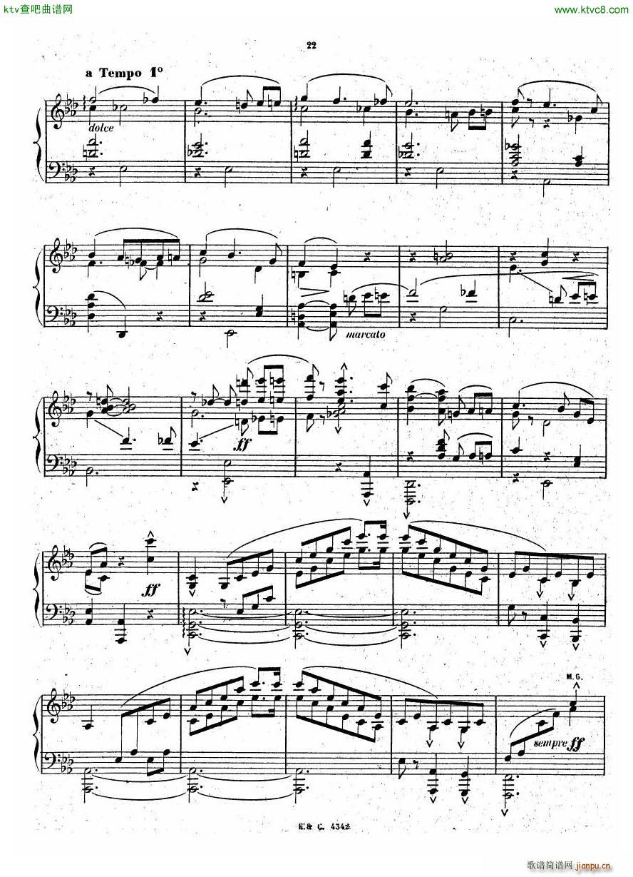 chaminade six feuillets 2(钢琴谱)3