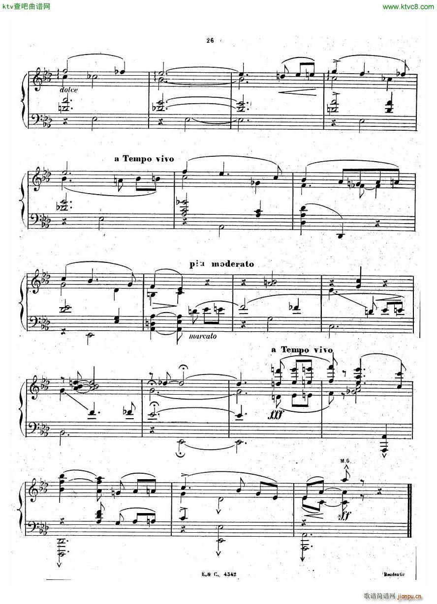 chaminade six feuillets 2(钢琴谱)7