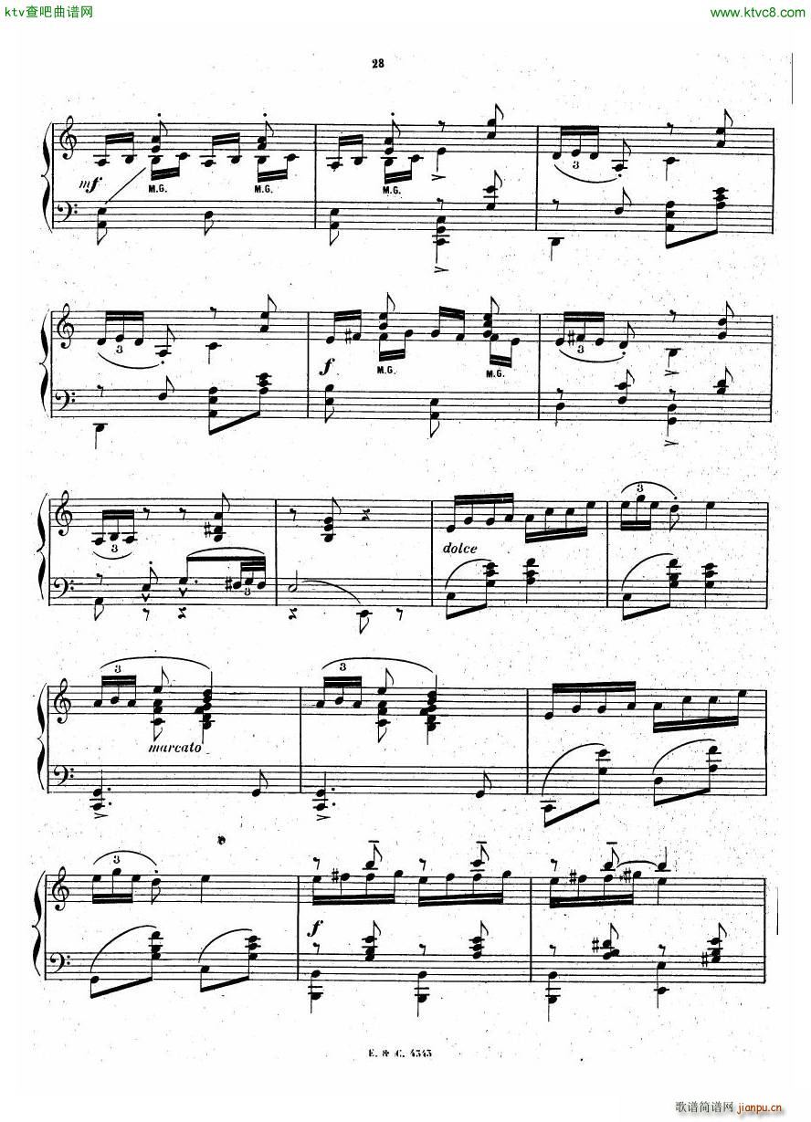 chaminade six feuillets 2(钢琴谱)9