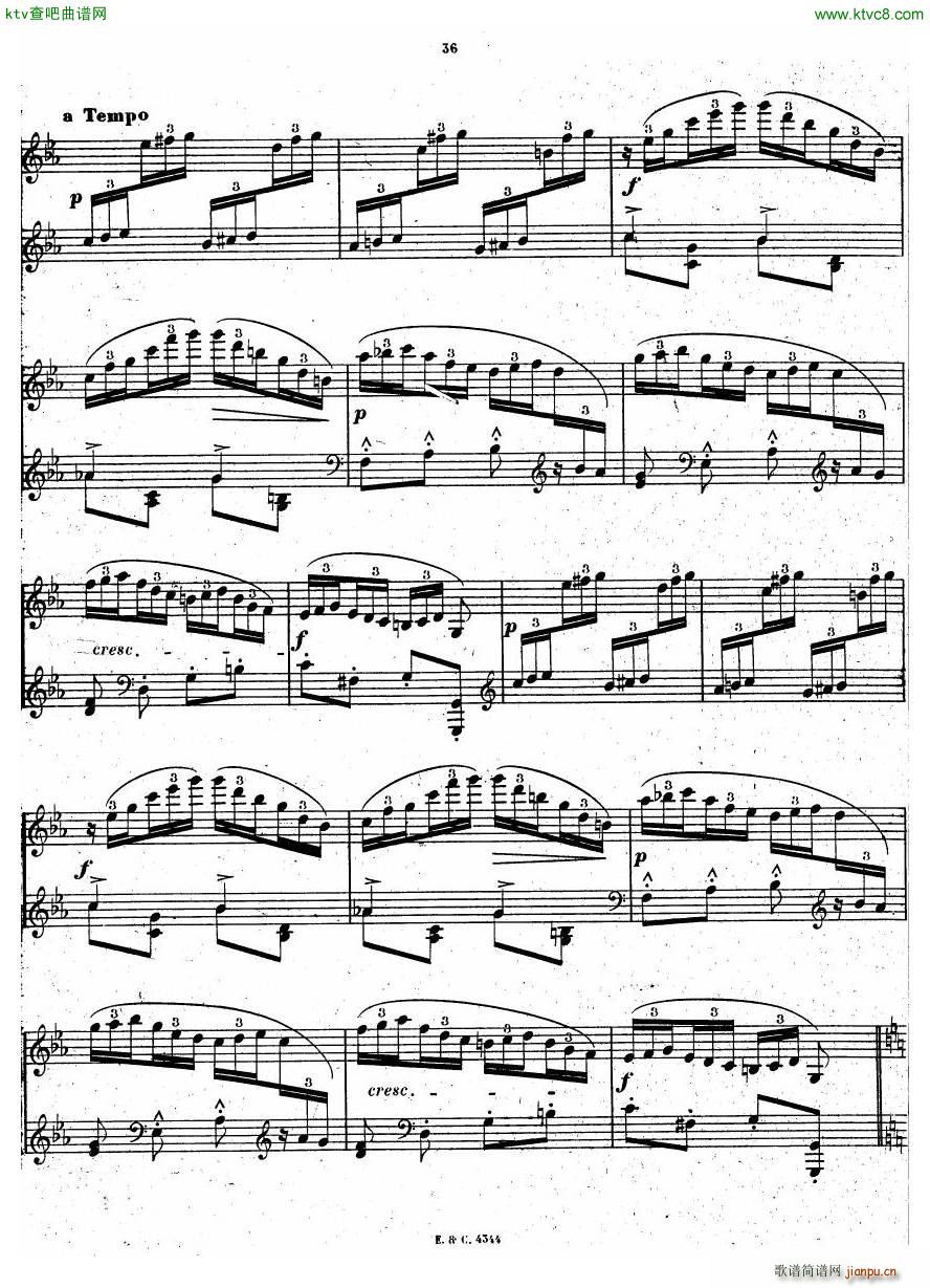 chaminade six feuillets 2(钢琴谱)17