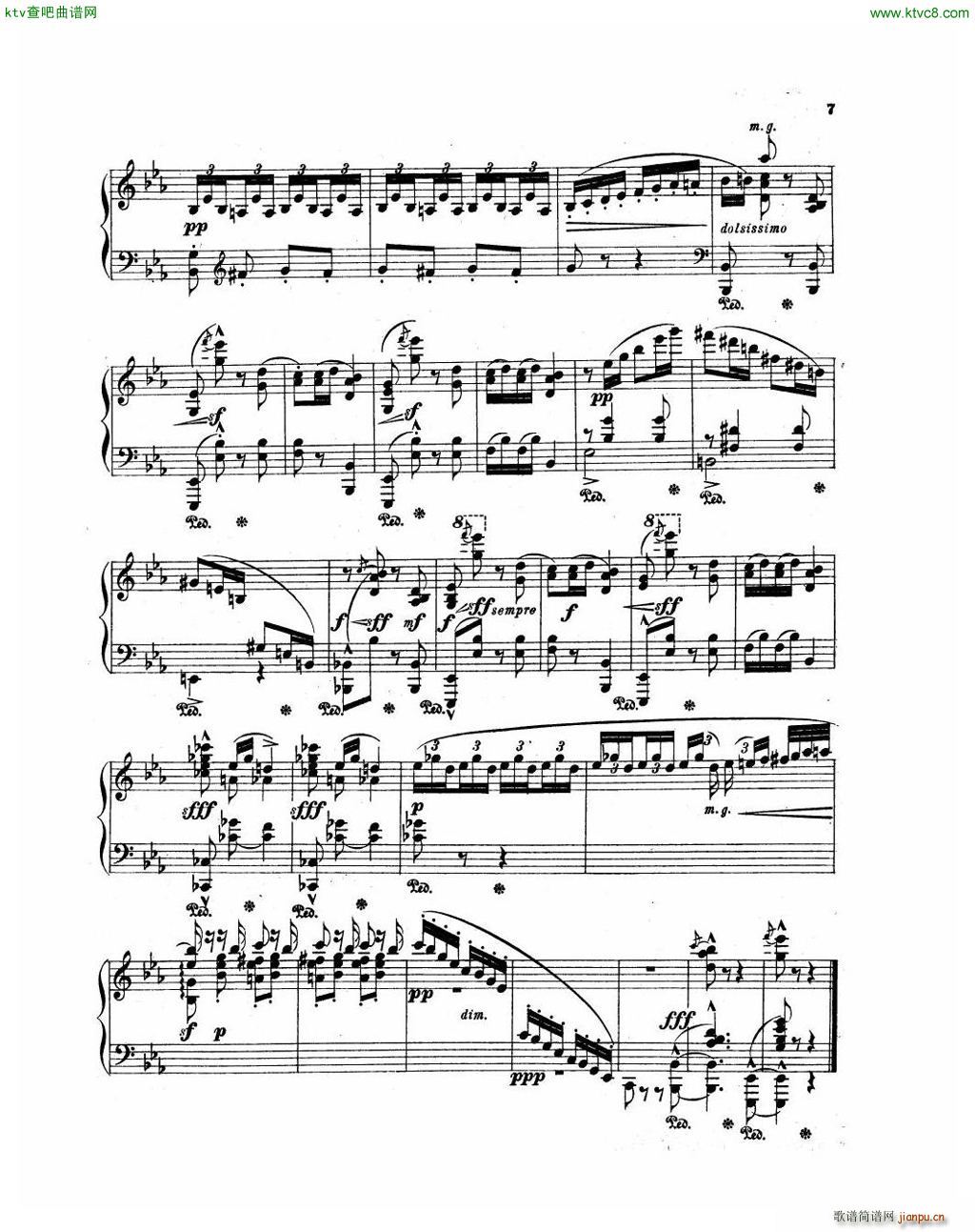 Chaminade 41 Pierette(钢琴谱)5