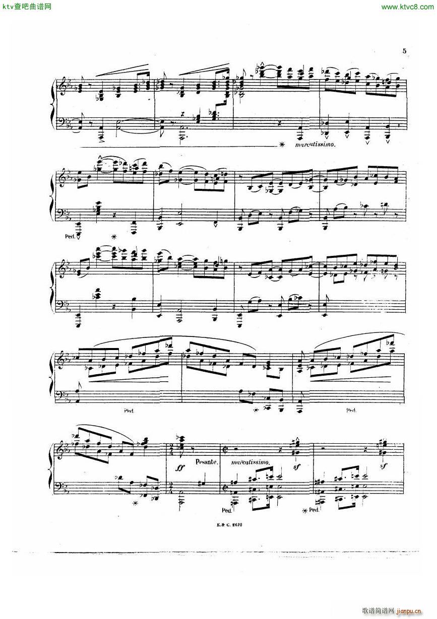 Chaminade 21 PianoSonata(钢琴谱)6