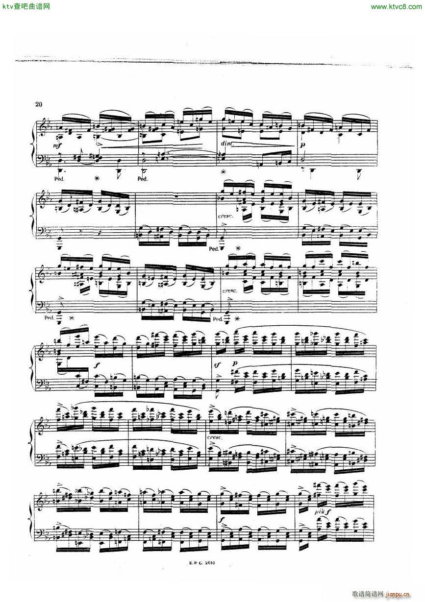 Chaminade 21 PianoSonata(钢琴谱)21