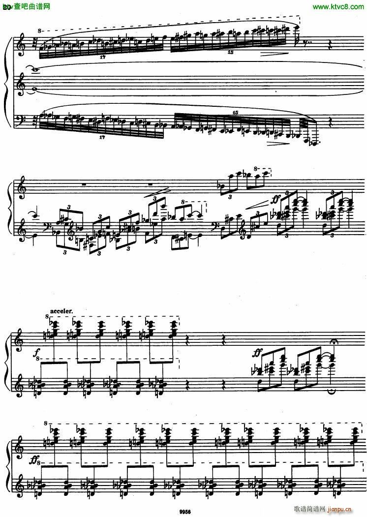 chudova toccata(钢琴谱)9