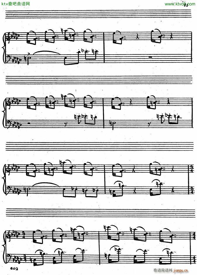 Chudova Tatiana 4 pieces(钢琴谱)10