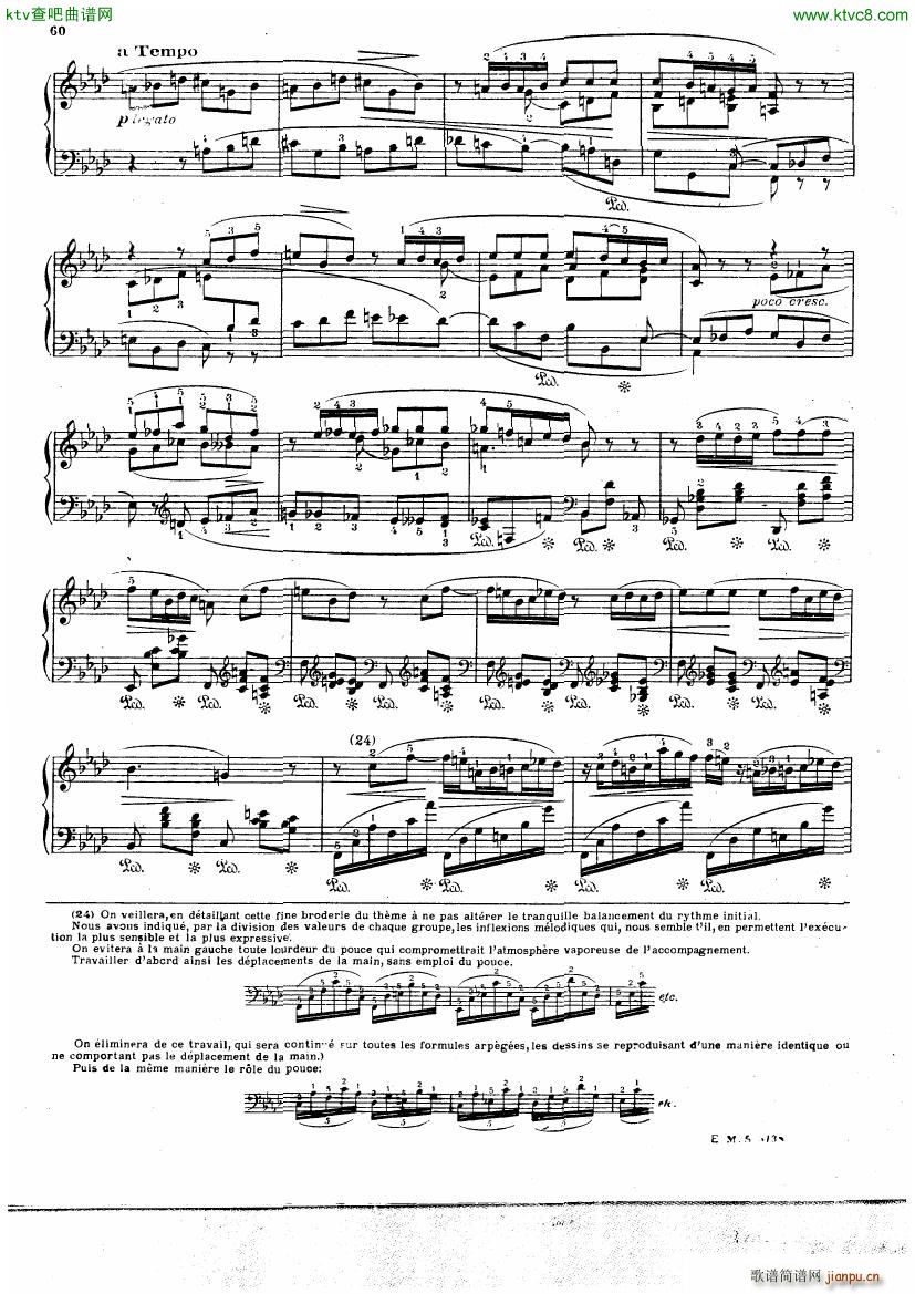 Chopin Cortot 4 Ballades 二(钢琴谱)19