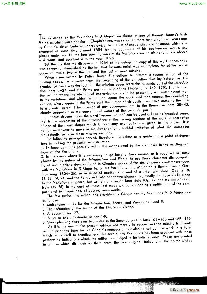 Chopin ekier variations in D(钢琴谱)22