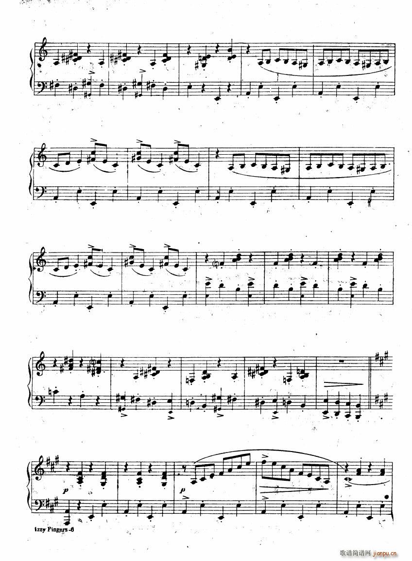 Confrey Dizzy Fingers(钢琴谱)3