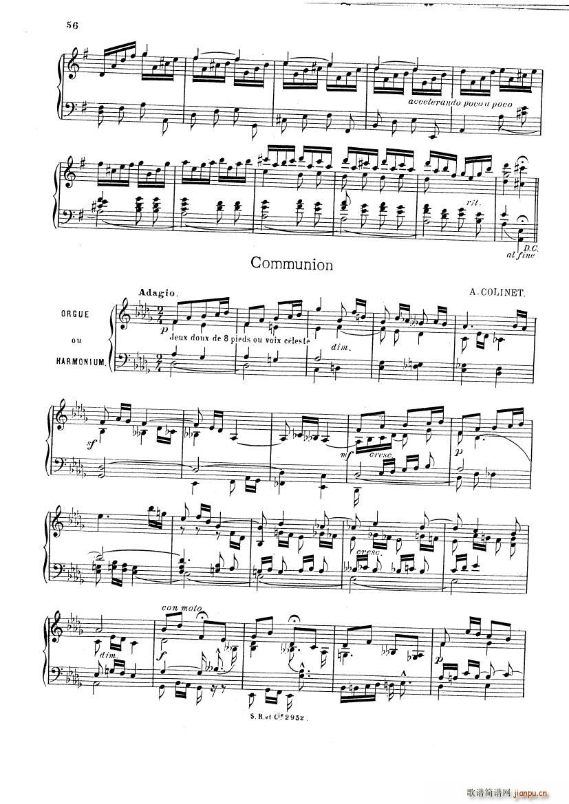 Colinet Toccatina organ(钢琴谱)3
