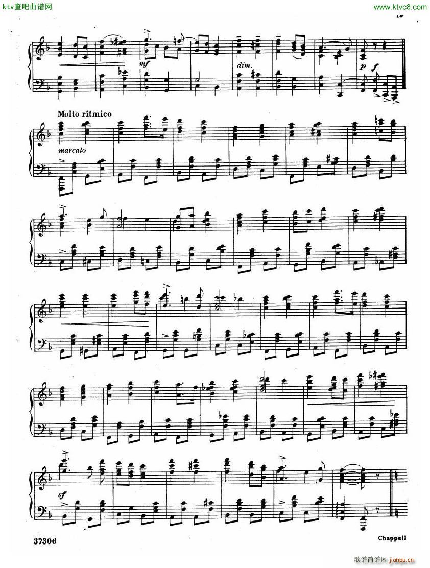 Coates The Three Elizabeths Piano Suite(钢琴谱)20