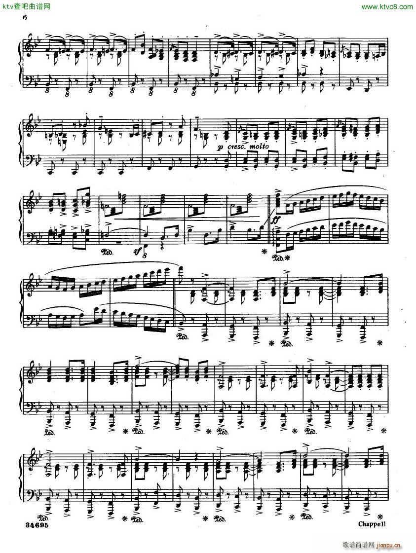 Coates Over To You March(钢琴谱)6